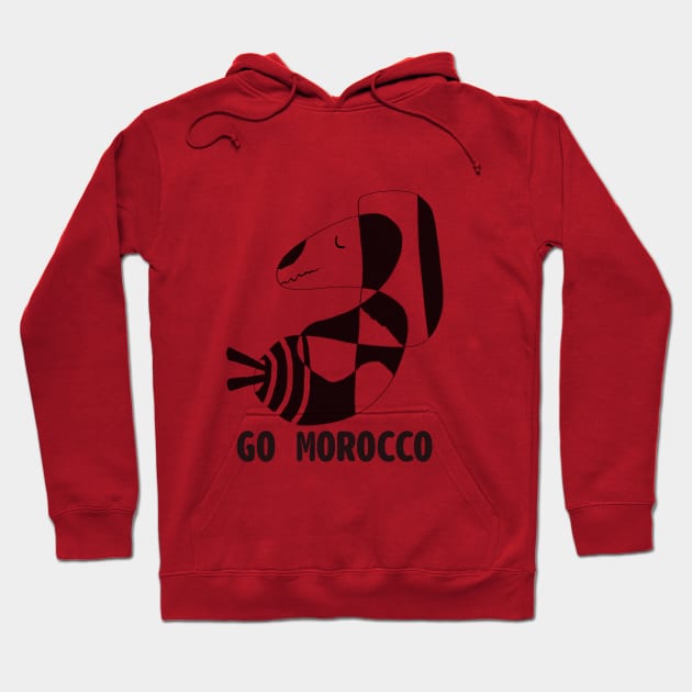 GO MOROCCO Hoodie by abagold